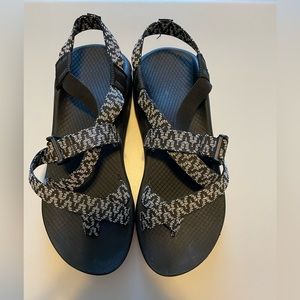 Chaco Women’s Sandals - Black/White - Size 9